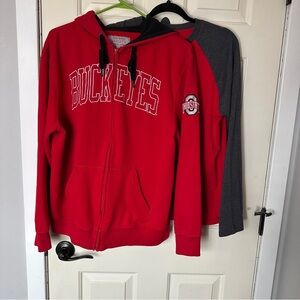 The Ohio State University Jacket And Shirt Bundle Size L